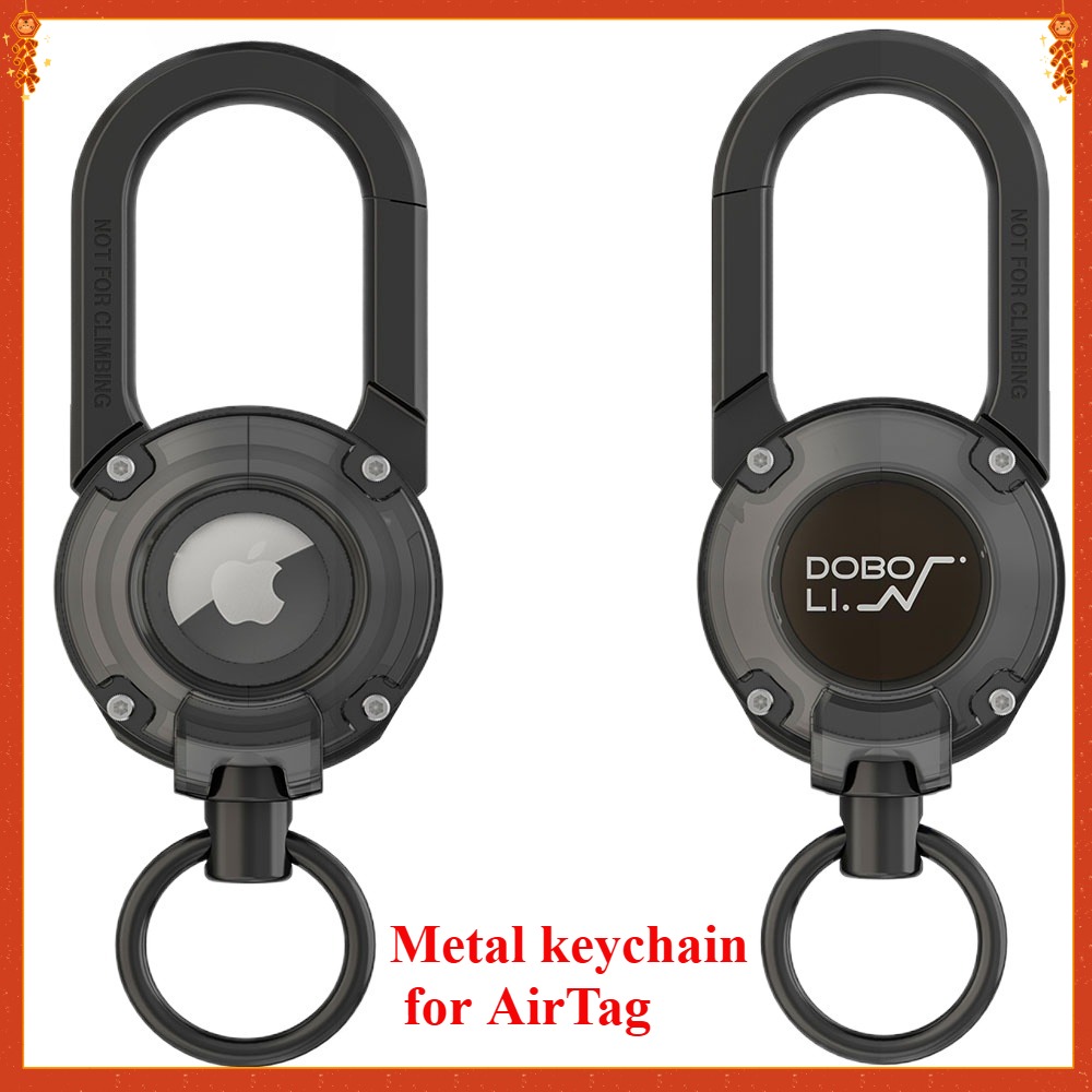 Smart Home Iot - สําหรับ AirTag ผู้ถือพวงกุญแจ,รถ Fob พวงกุญแจ AirTag