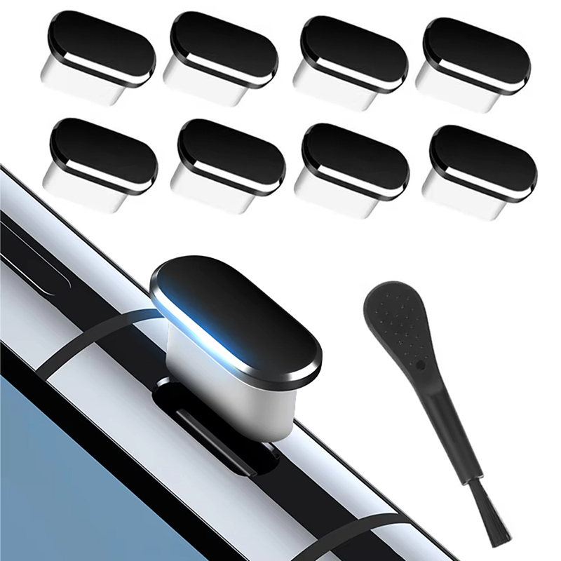 Smart Home Yeelight - ปลั๊กกันฝุ่นสำหรับโทรศัพท์ Type C พร้อมแปรงทำความสะอาด 5 ชิ้น