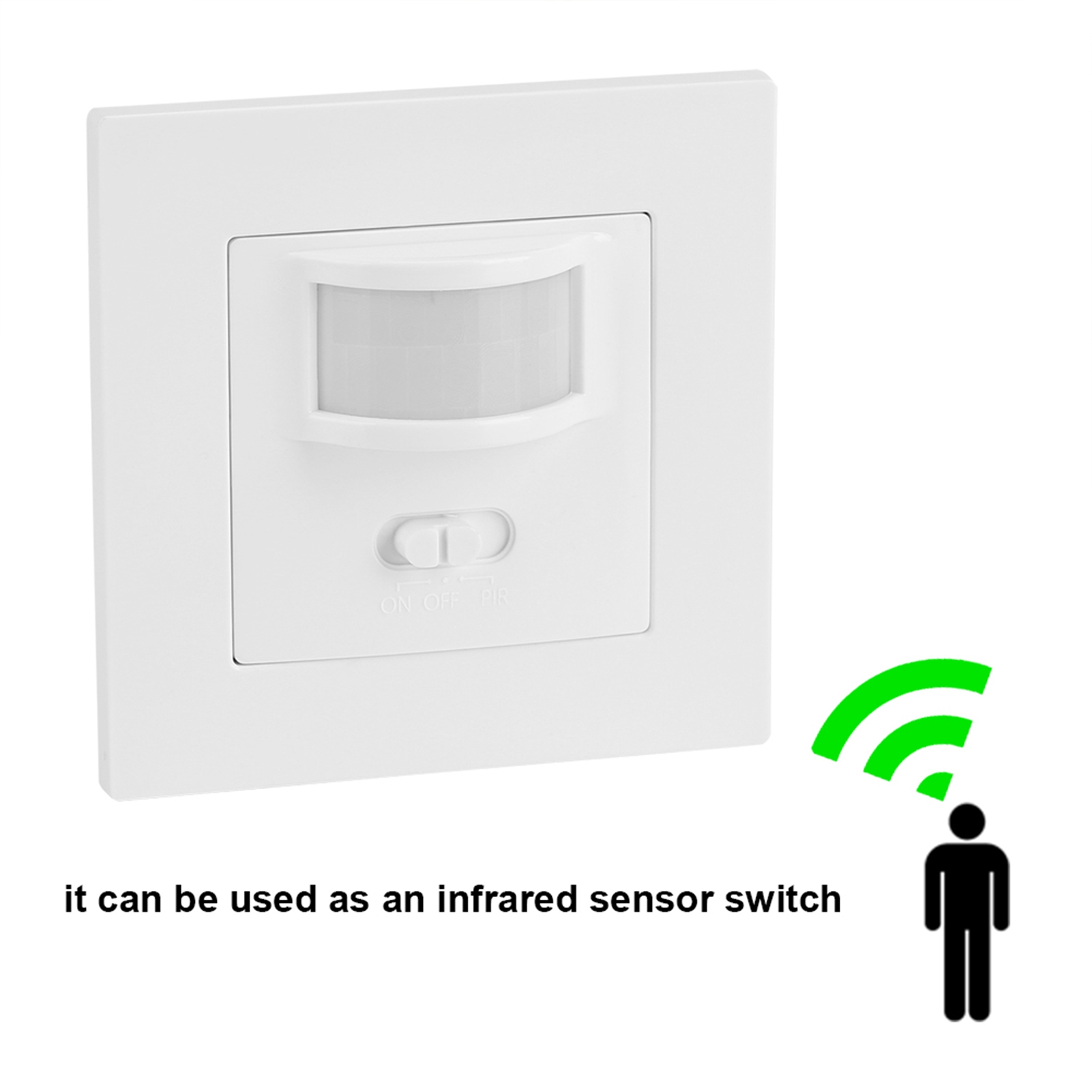 Voice Control Light Bulb - AC 110V‑240V เซ็นเซอร์ตรวจจับความเคลื่อนไหวอินฟราเรด PIR โคมไฟติดผนังแบบฝังสวิตช์หลอดไฟ 150W