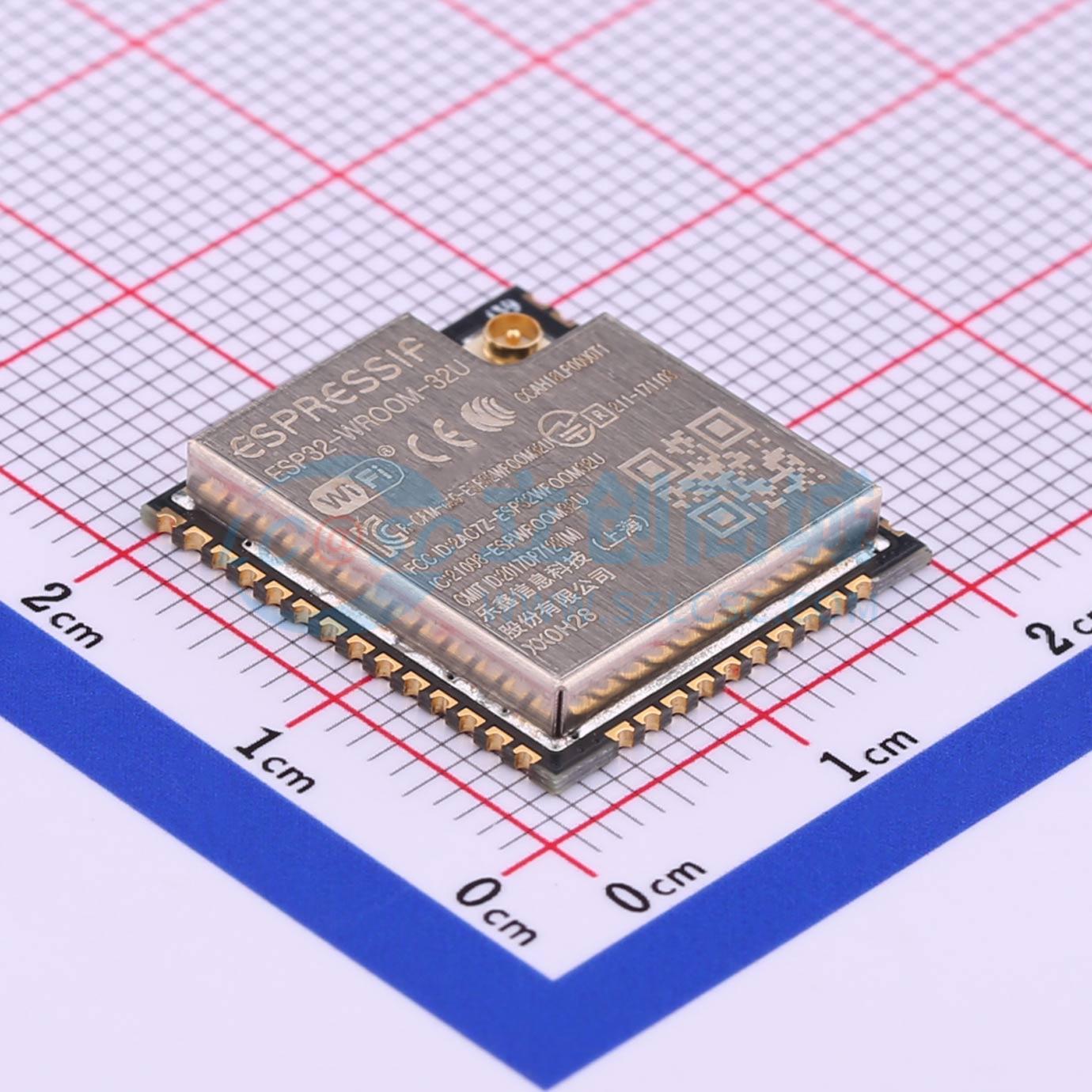 Smart Home Iot - 3 ชิ้น ESP32-WROOM-32U-N16 SMD 19.2x18 มม.