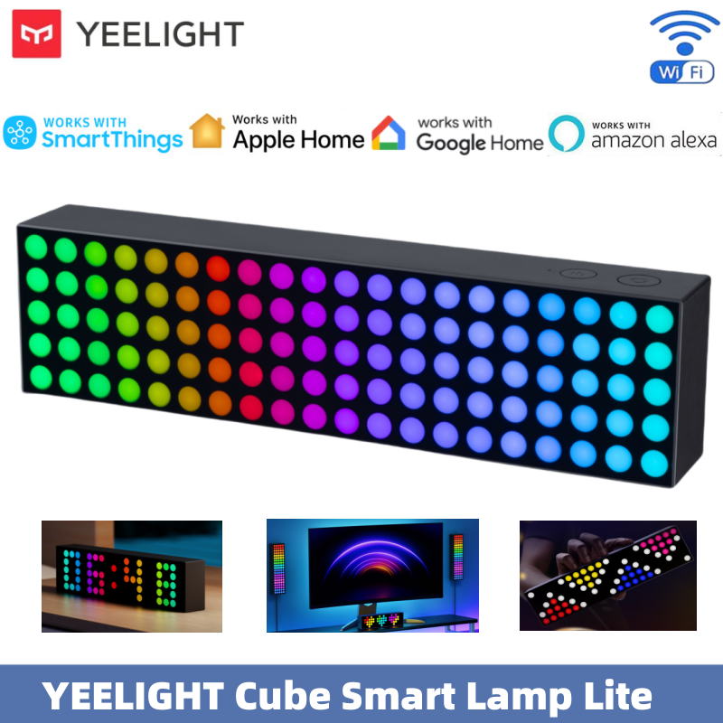 Smart Home Yeelight - ยีไลท์ คิวบ์ สมาร์ทไลท์ ไลท์ RGB แสงแบบไดนามิก