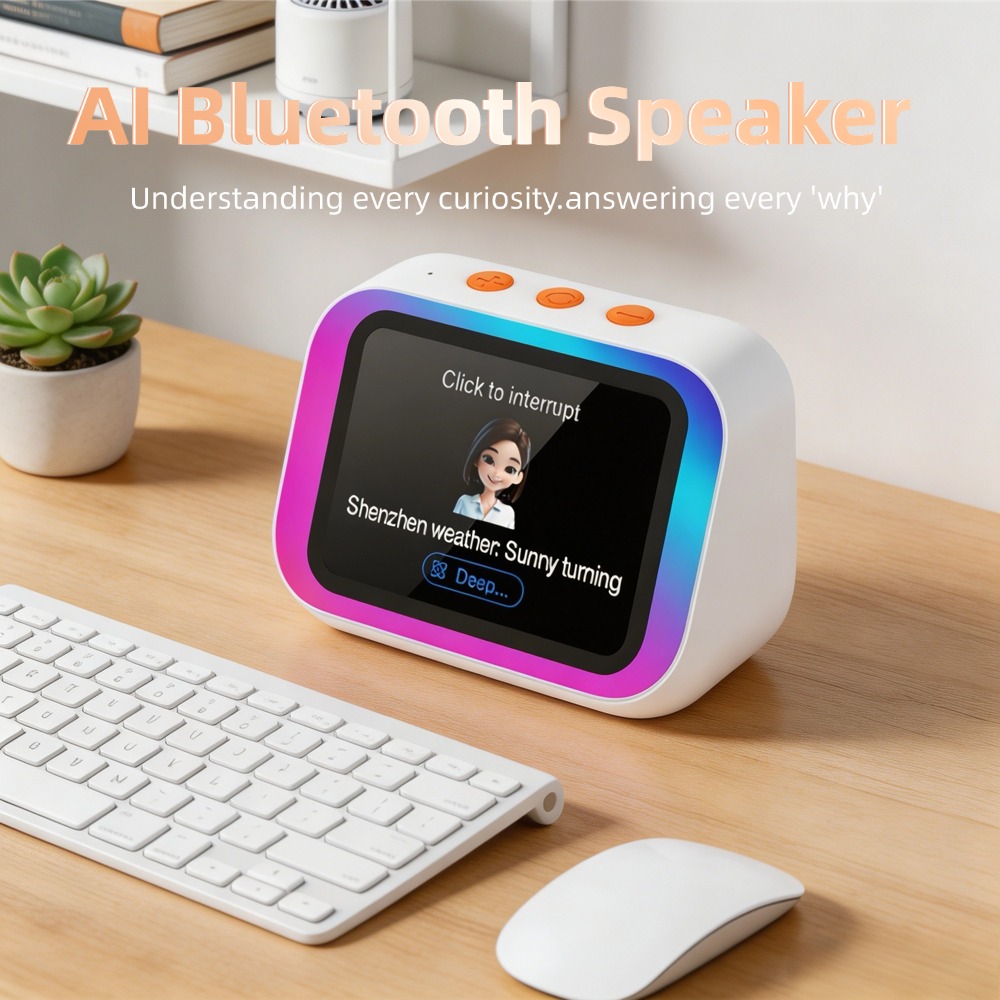 Smart Home Room - ลำโพงบลูทูธ AI 5.4 พร้อมผู้ช่วยเสียง AI หน้าจอสัมผัส