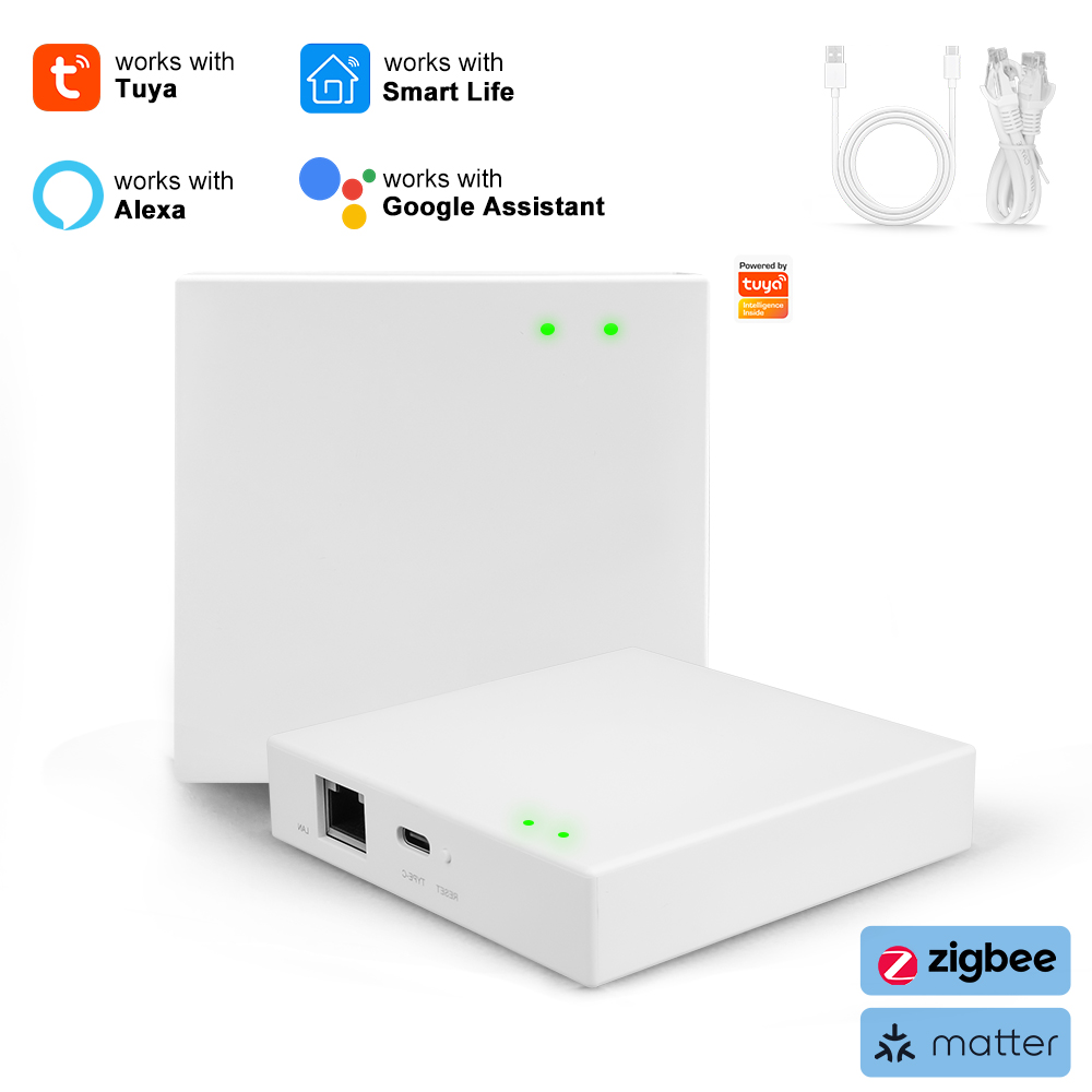 เกตเวย์ Tuya Zigbee Matter แบบ - Smart Home Offline System บทวิจารณ์และราคา