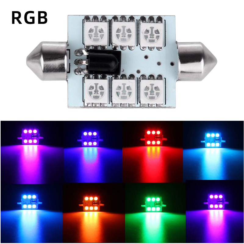 หลอดไฟ LED C5W Festoon สำหรับห - Voice Control Light Bulb บทวิจารณ์และราคา