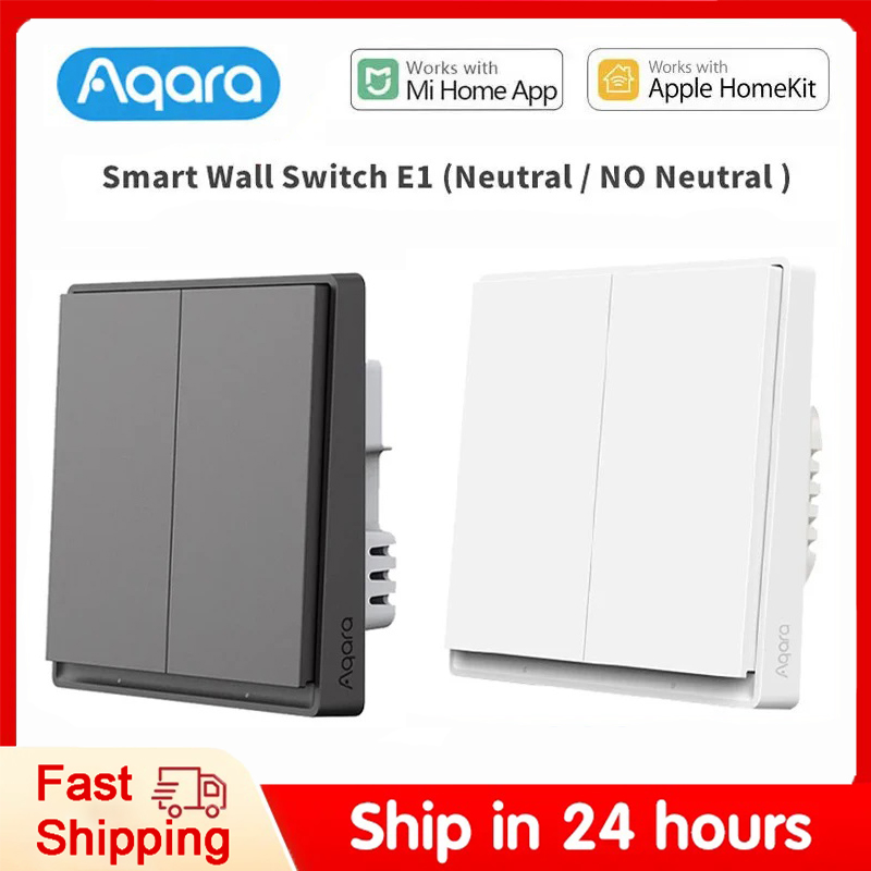 สวิตช์ไฟติดผนังอัจฉริยะ aqara  - Smart Home Yeelight บทวิจารณ์และราคา