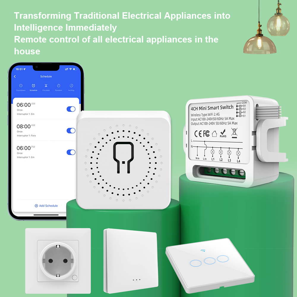 สวิตช์อัจฉริยะ Tuya WiFi 1/2/3 - Smart Home Ikea บทวิจารณ์และราคา
