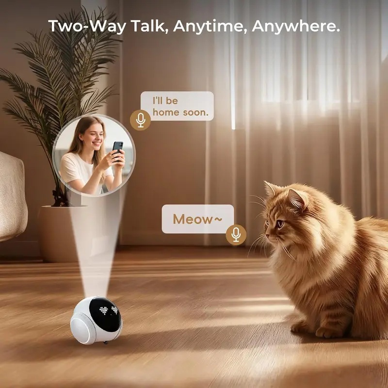 กล้องหุ่นยนต์สัตว์เลี้ยงในร่มแ - Smart Home Room บทวิจารณ์และราคา