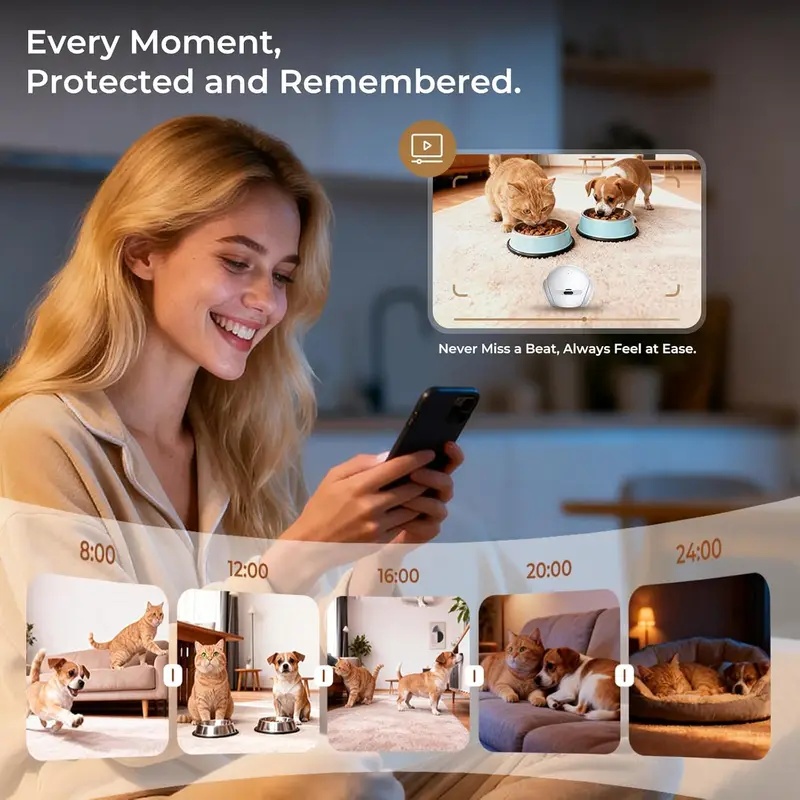กล้องหุ่นยนต์สัตว์เลี้ยงในร่มแ - Smart Home Room บทวิจารณ์และราคา