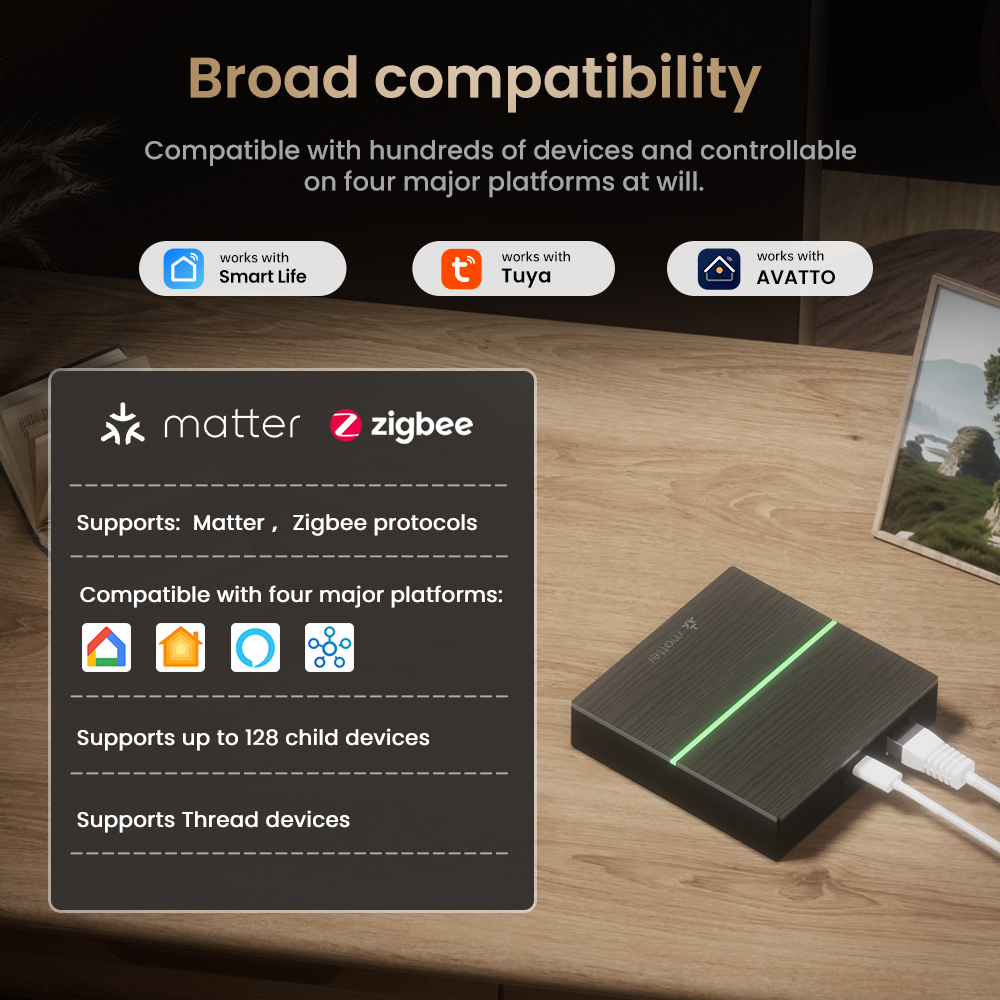 AVATTO Matter Smart Wired Gate - Smart Home Kits บทวิจารณ์และราคา