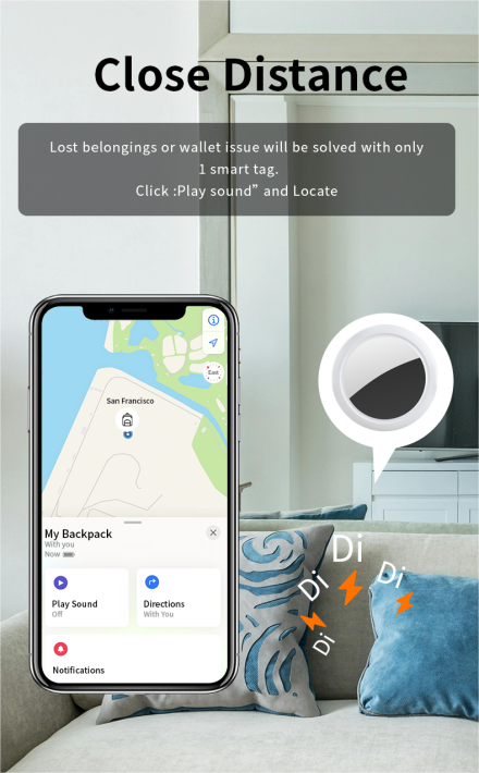 แท็กบลูทูธ JSPTEC Security สำห - Smart Home Iot บทวิจารณ์และราคา