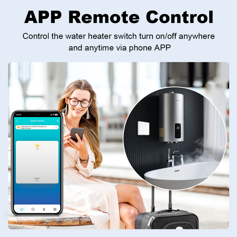 สวิตช์ควบคุมเครื่องทำน้ำร้อนอั - Smart Home Ikea บทวิจารณ์และราคา