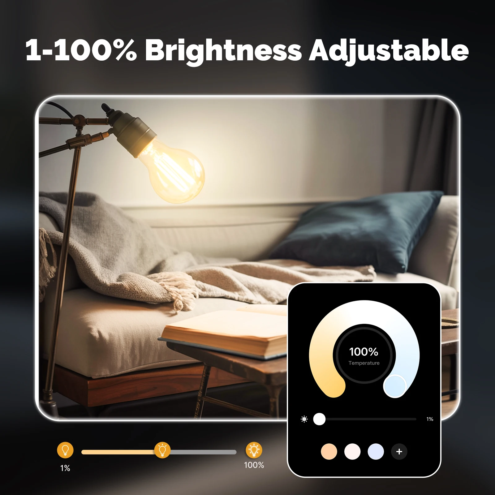 MOES TUYA สมาร์ทหลอดไฟ LED หลอ - Voice Control Light Bulb บทวิจารณ์และราคา