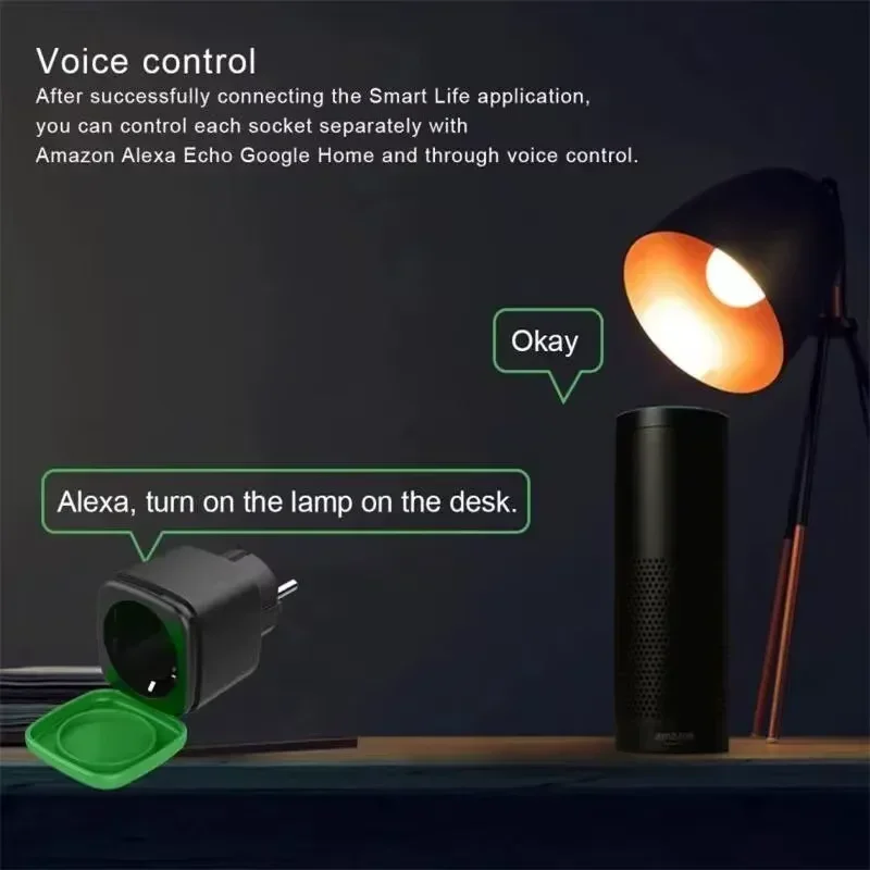 ปลั๊กไฟอัจฉริยะ Tuya EU 16A Wi - Smart Home Ikea บทวิจารณ์และราคา