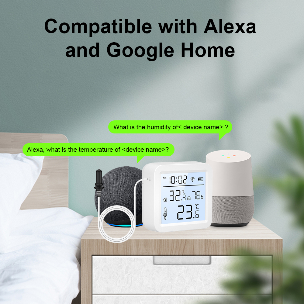 เซ็นเซอร์วัดอุณหภูมิและความชื้ - Smart Home Room บทวิจารณ์และราคา