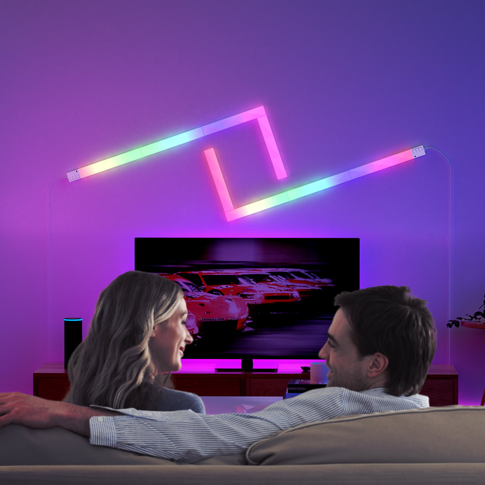 ไฟ LED แถบสี RGB สำหรับตกแต่งห - Smart Home Room บทวิจารณ์และราคา