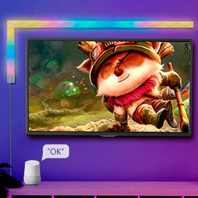 ไฟ LED แถบสี RGB สำหรับตกแต่งห - Smart Home Room บทวิจารณ์และราคา